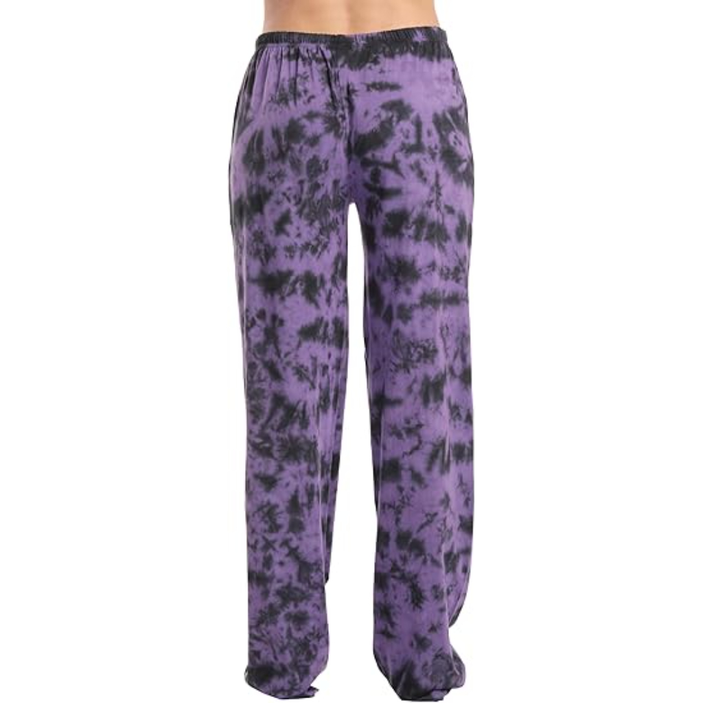 Plush Pajama Pants For Night Wear With Buffalo Plaid For Women