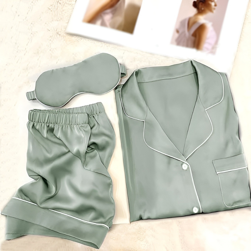 Silky Bridesmaids Pajamas Set For Women