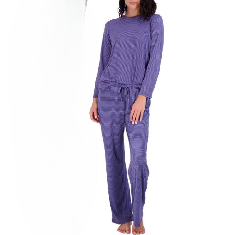 Long Sleeve Tops With Comfy Pants Set-Original Pajamas