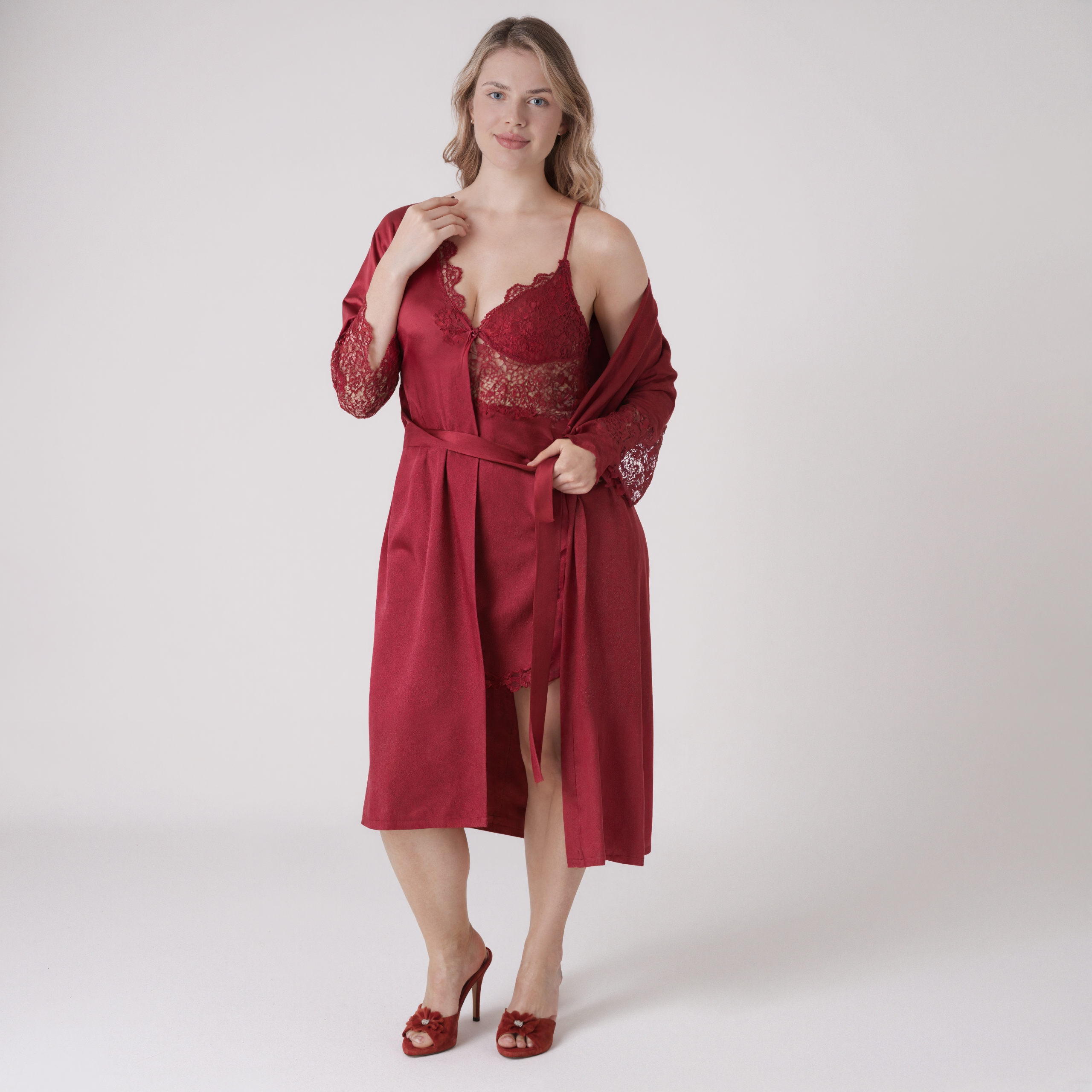 6 Pieces Nightgown Set For Women