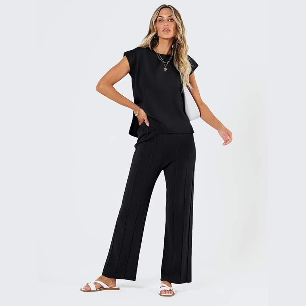 Matching 2 Piece Knit Sets For Women