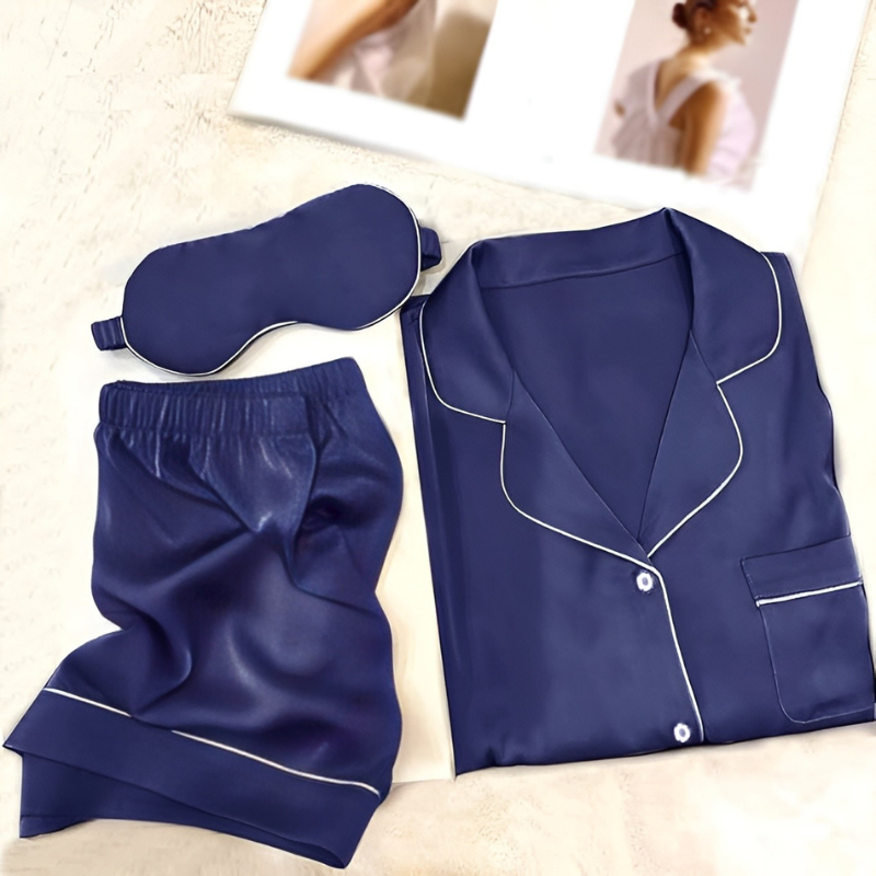 Silky Bridesmaids Pajamas Set For Women