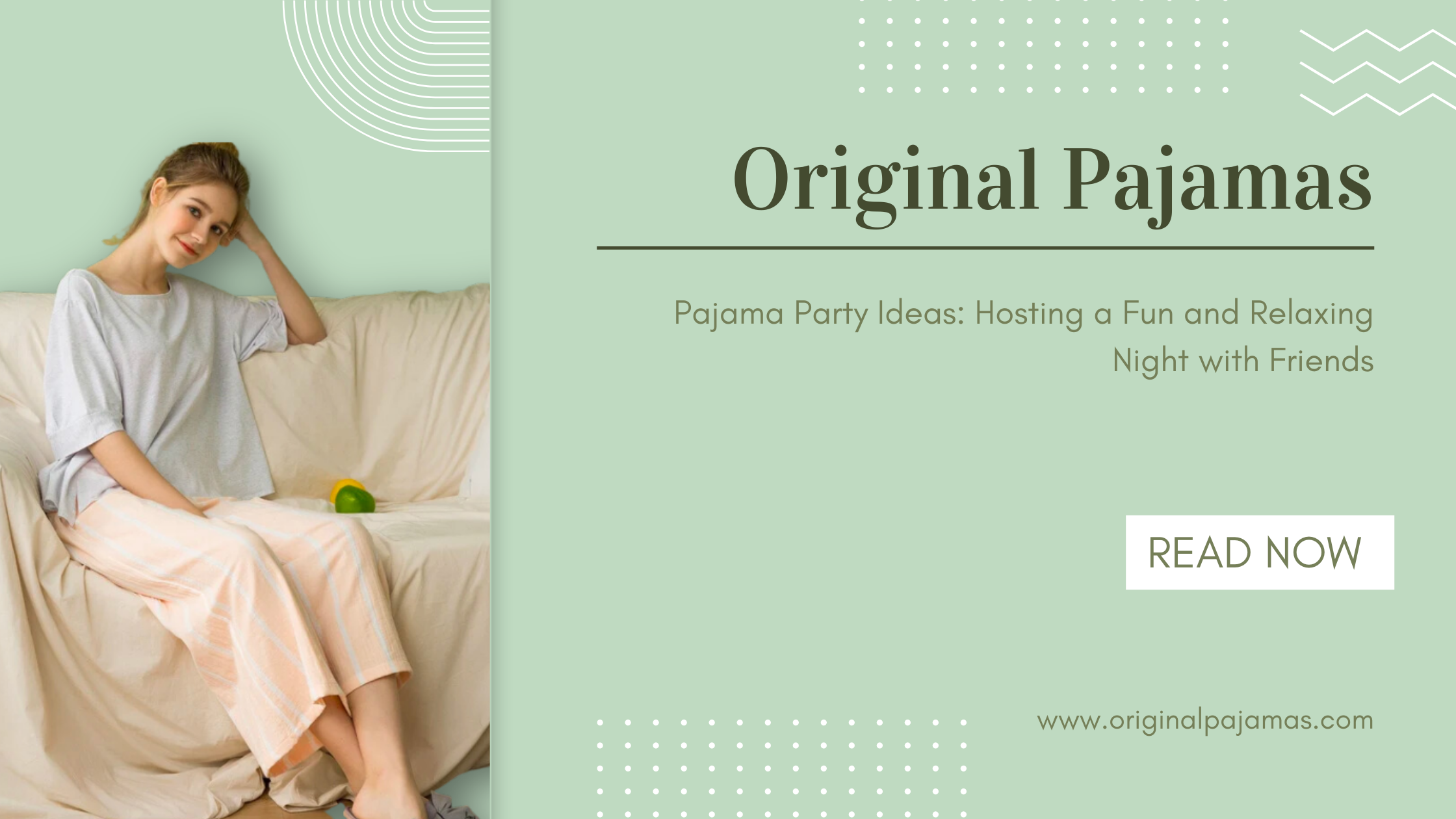 Pajama Party Ideas: Hosting a Fun and Relaxing Night with Friends-Original Pajamas