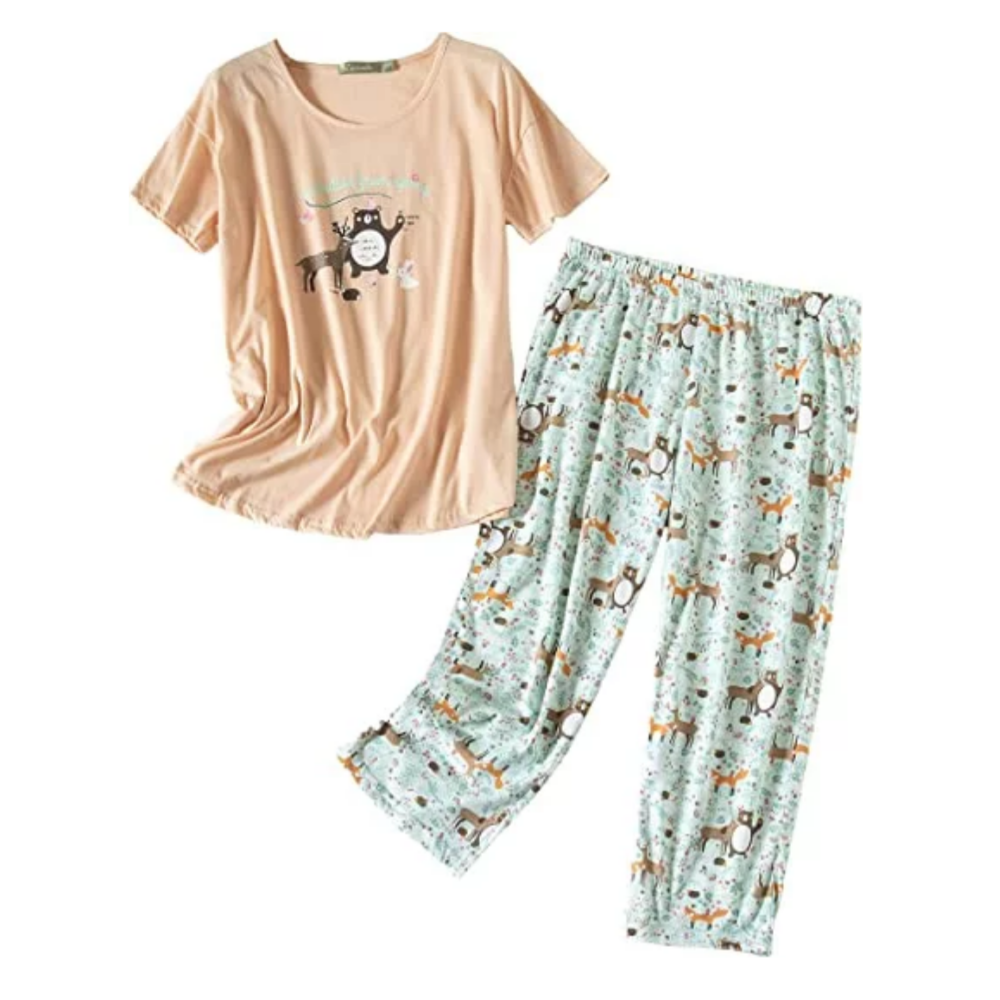Women’s Fun Prints Pajama Set-Original Pajamas