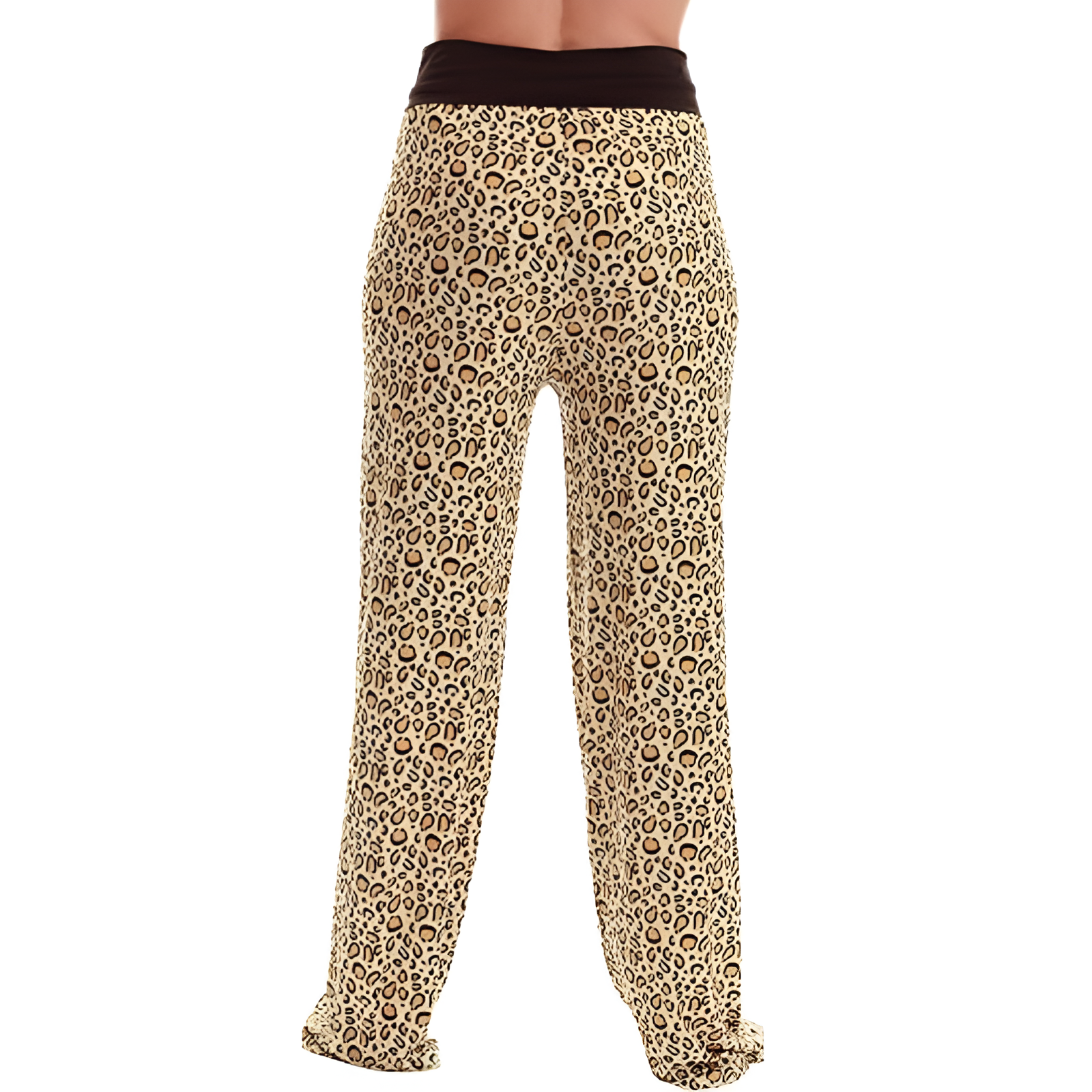 Wide Lounge Pajama Pants With Drawstring