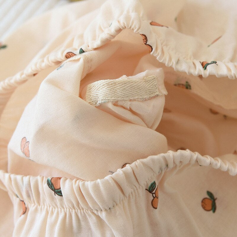 Women's Long Sleeve Printed 2 Piece Pajama Set-Original Pajamas