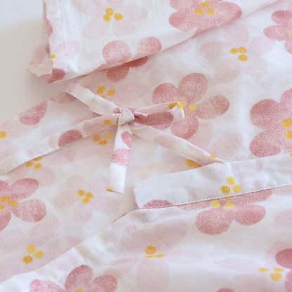 Women's Floral 2 Piece Kimono Pajama Set-Original Pajamas
