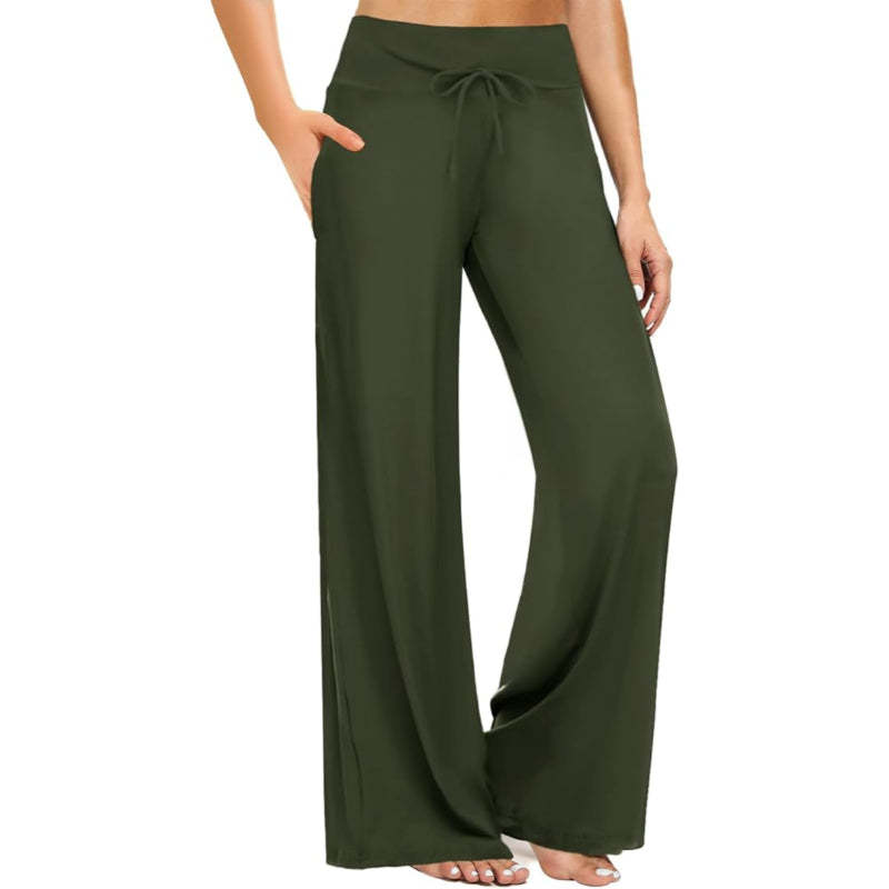 Comfy Casual Drawstring Pajama Pants With Pocket-Original Pajamas