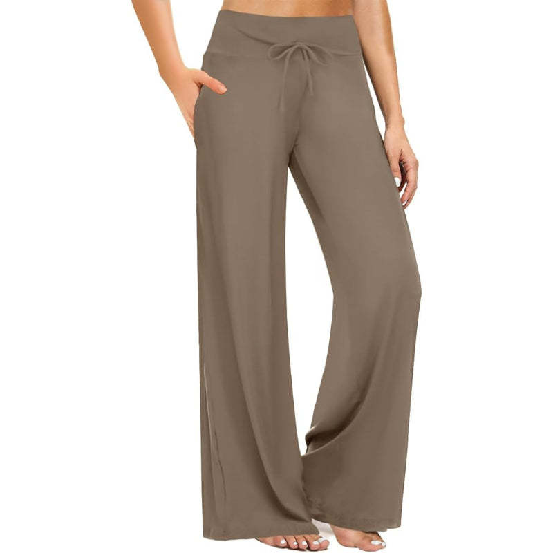 Comfy Casual Drawstring Pajama Pants With Pocket-Original Pajamas