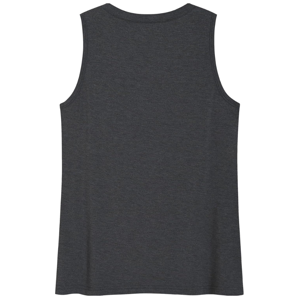 Bamboo Viscose V Patterned Pajama Tank Top