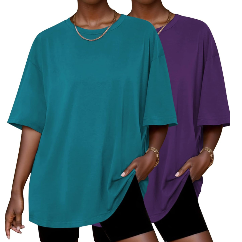Women Oversized Short Sleeve Summer T Shirts