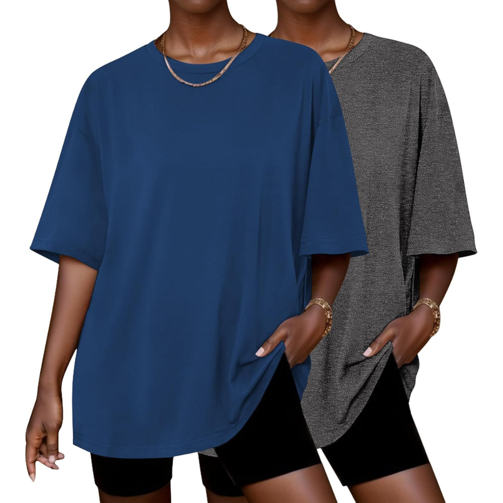 Women Oversized Short Sleeve Summer T Shirts