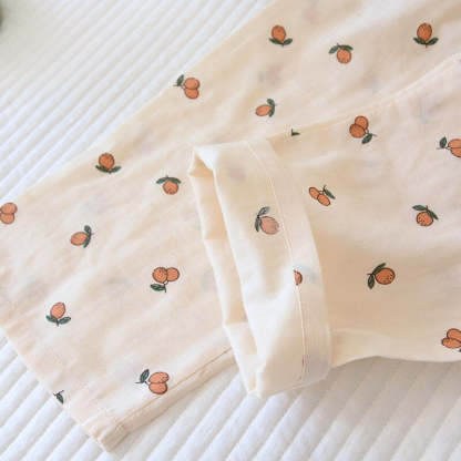 Women's Long Sleeve Printed 2 Piece Pajama Set-Original Pajamas