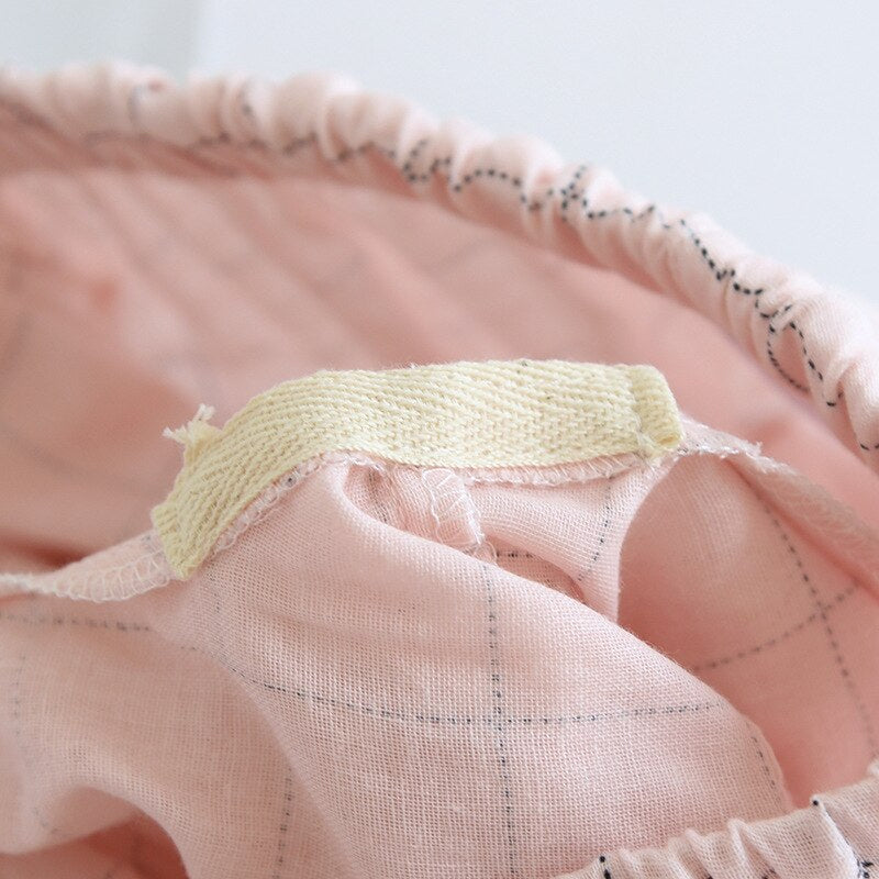 Men & Women Cotton Plaid Shorts-Original Pajamas