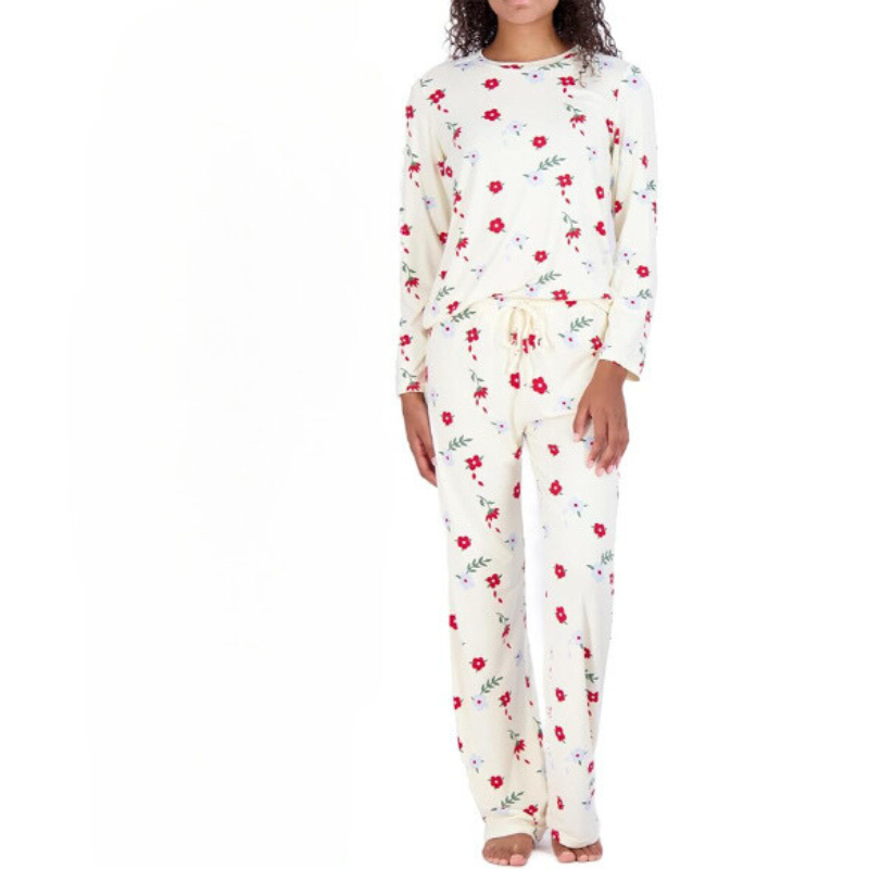 Long Sleeve Tops With Comfy Pants Set-Original Pajamas