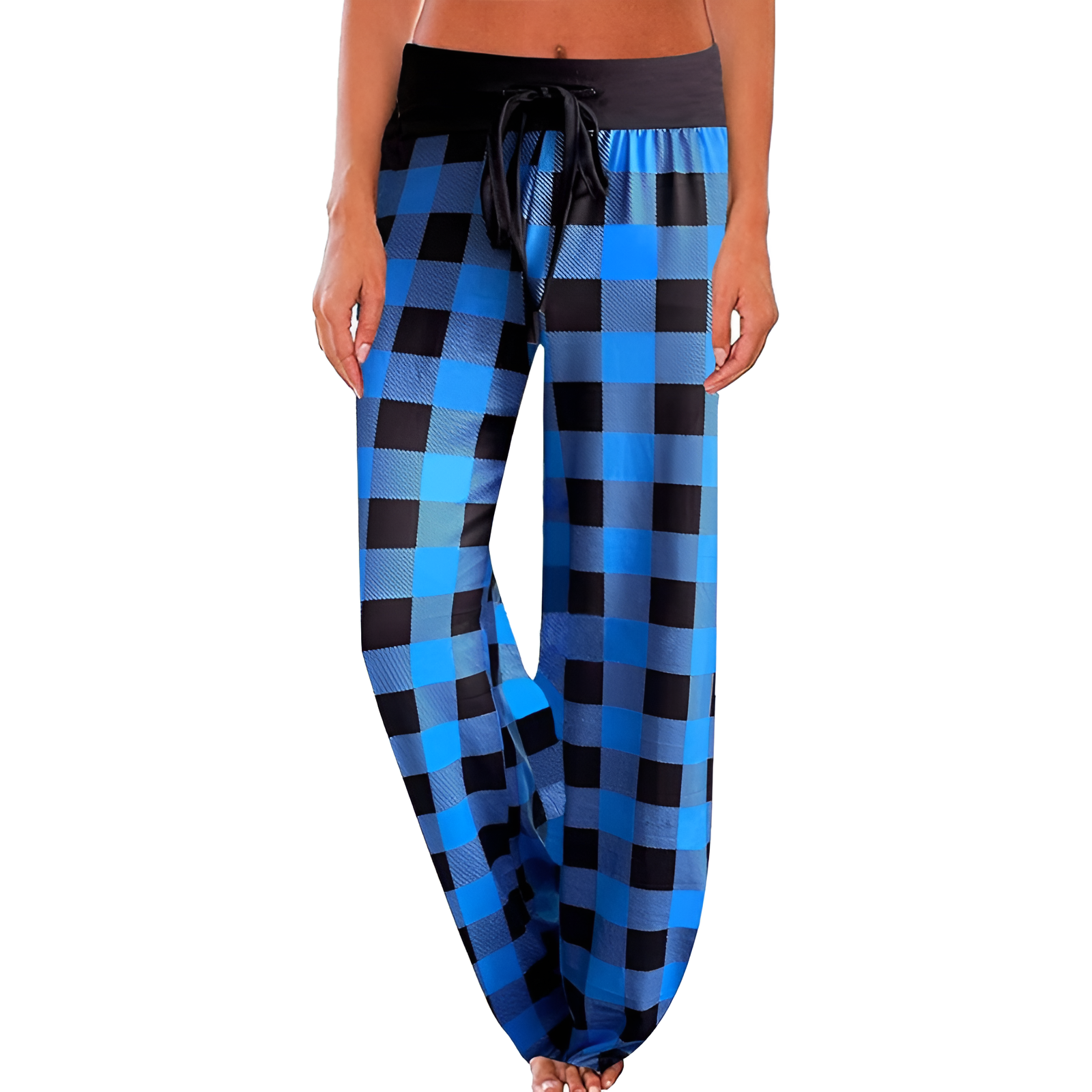 Wide Design With Drawstring Lounge Pajama Pants