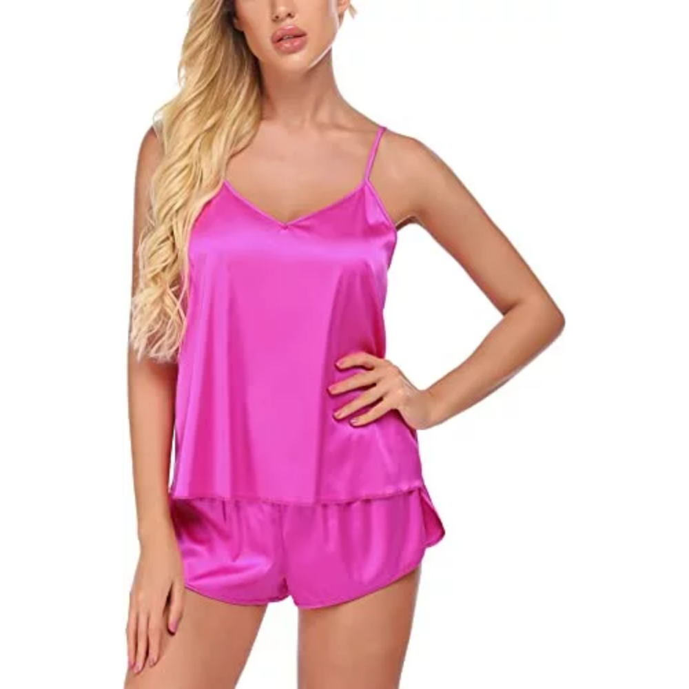 Lingerie Shorts Satin Pajamas Set-Original Pajamas