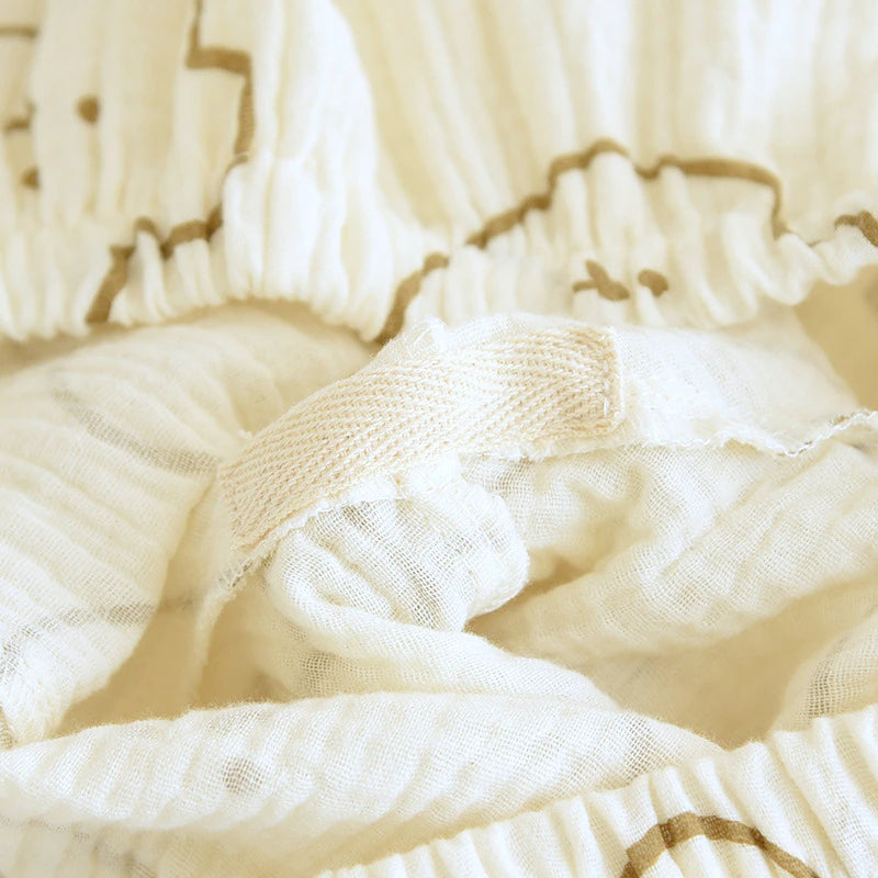 Women's Bear Design Shorts Sleeves 2-Piece Pajama set-Original Pajamas