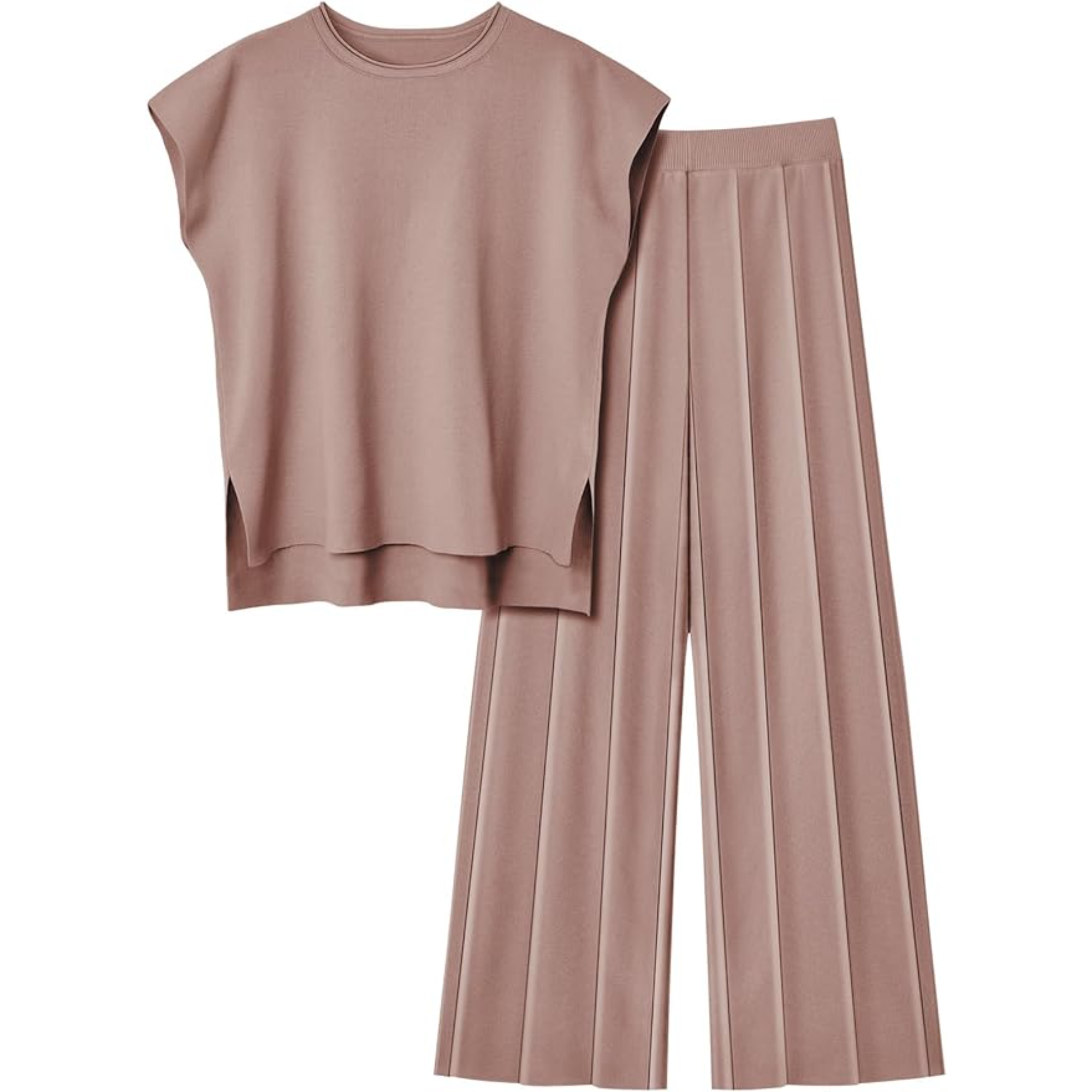 Matching 2 Piece Knit Sets For Women