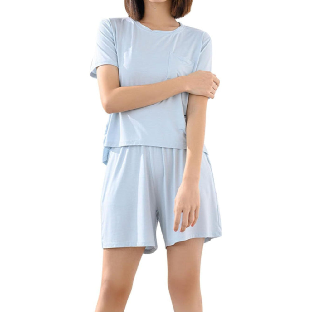 2 Piece Comfy And Adjustable Drawstring Shorts Set-Original Pajamas