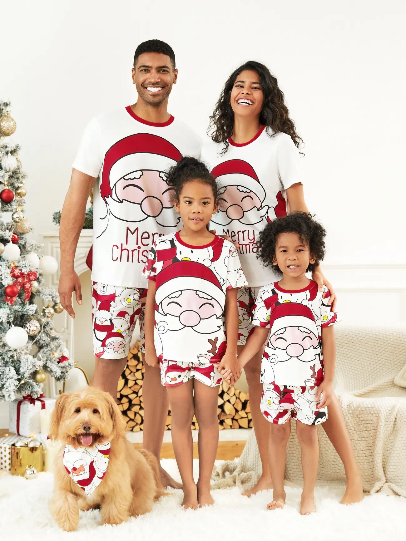 Christmas Pajama With Santa Family Matching Set-Original Pajamas