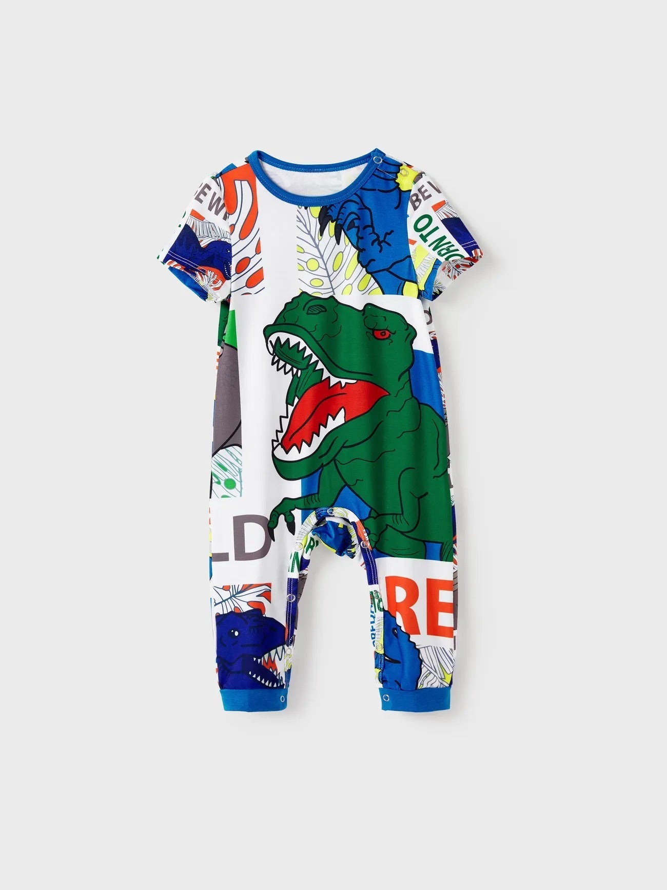 Dinosaur Printed Family Matching Pajama Set-Original Pajamas