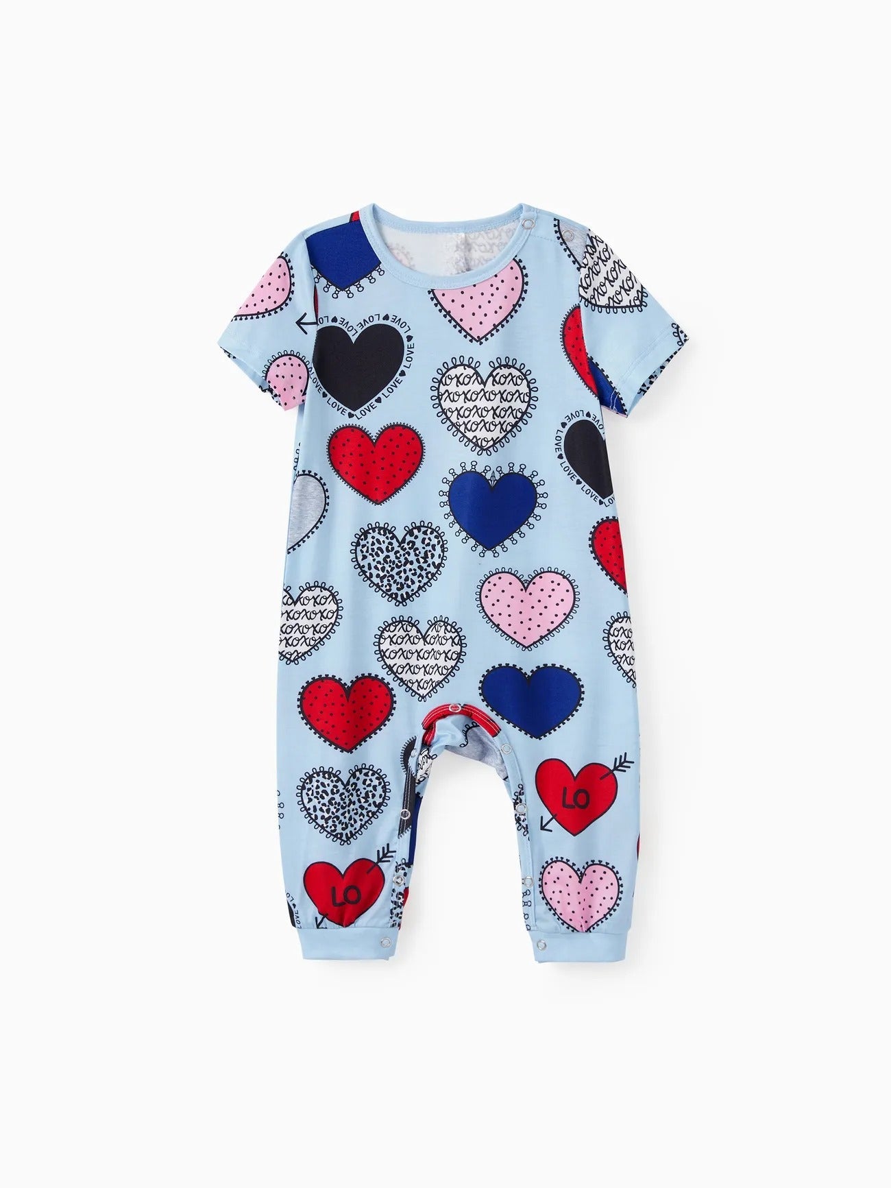 Family Matching Text Printed Pajama Set-Original Pajamas