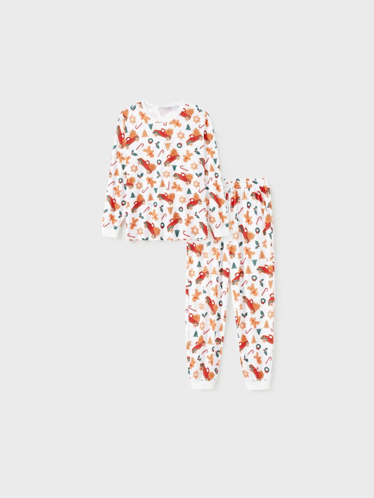 Christmas Pattern Pajama Sets For Family With Pockets-Original Pajamas