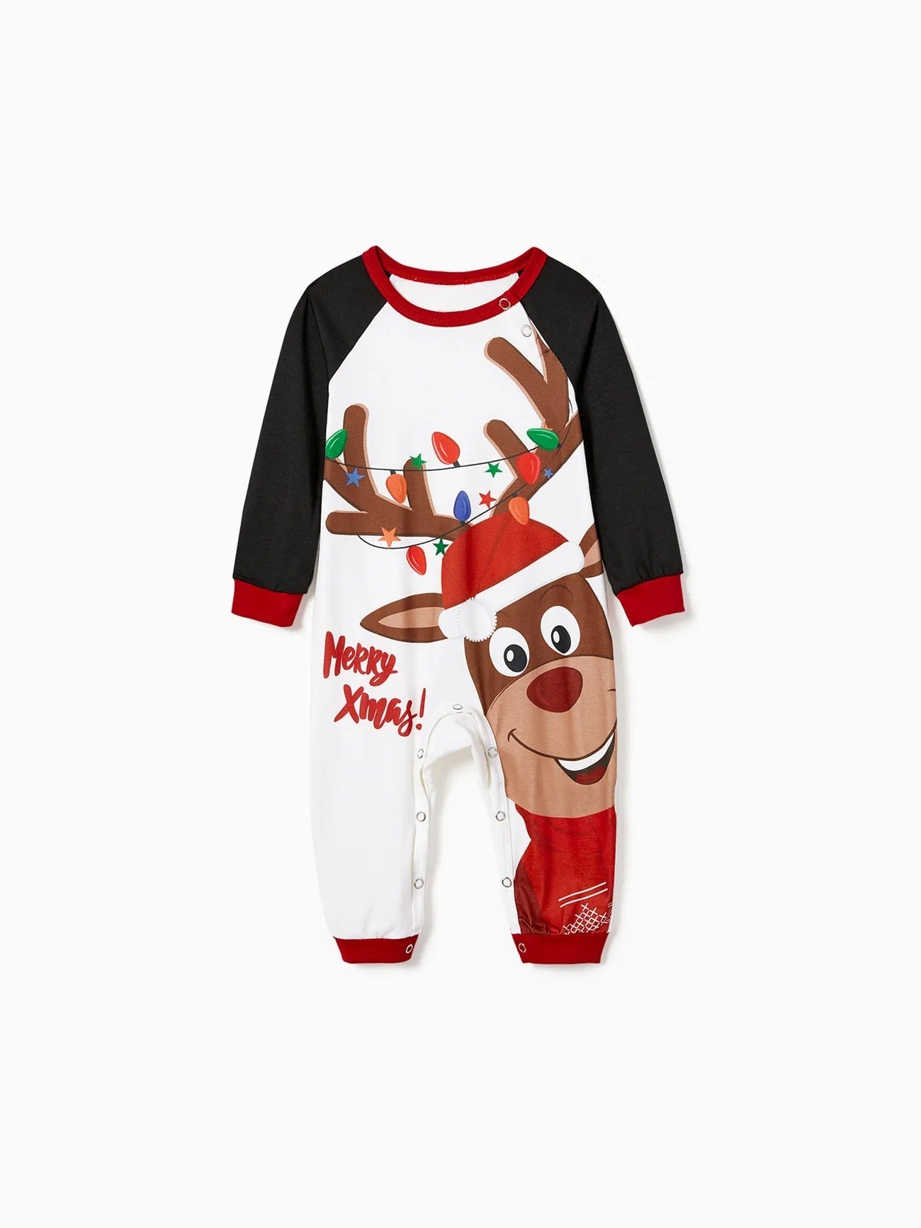 Reindeer Family Matching Christmas Pajama Set-Original Pajamas
