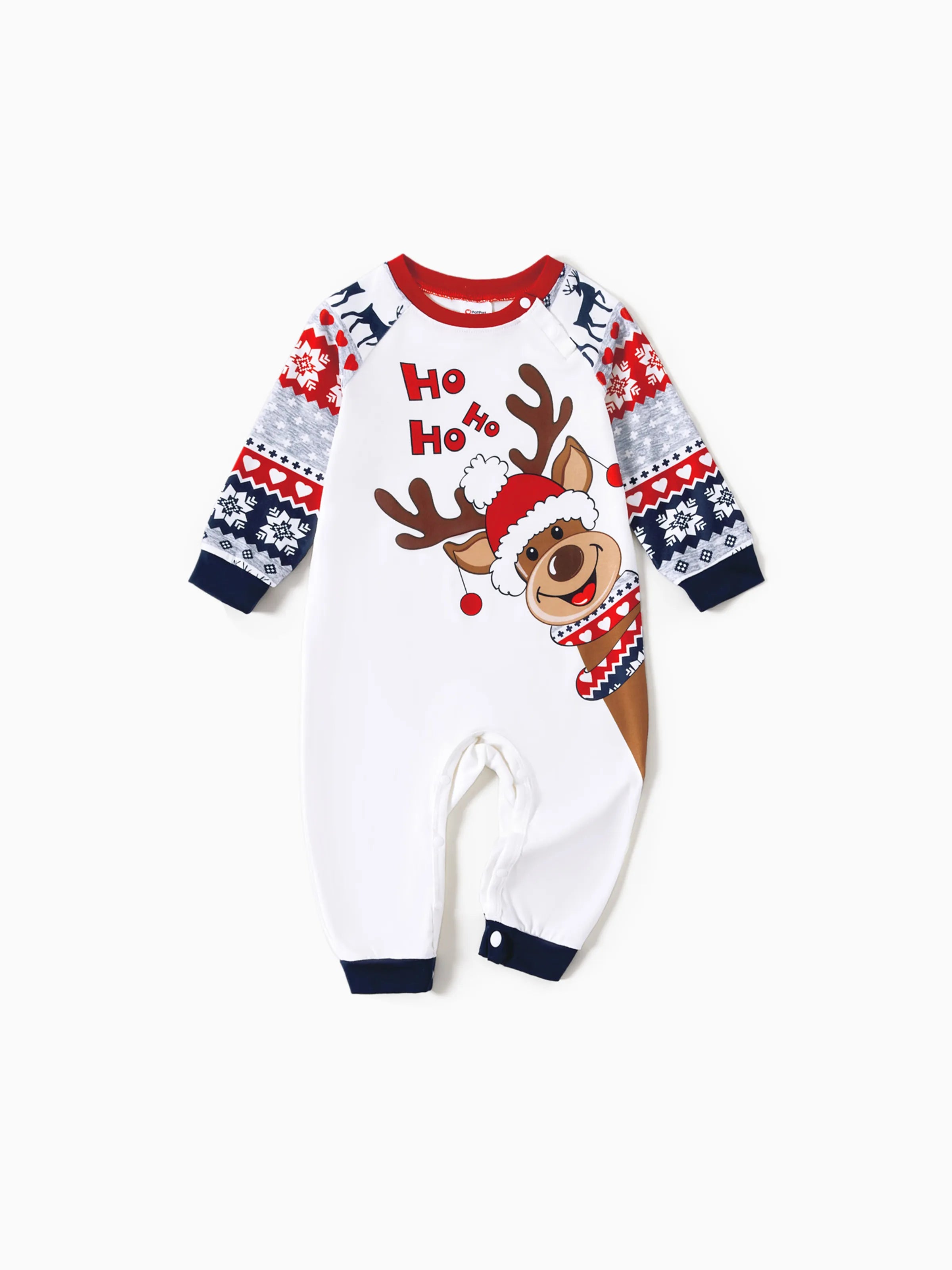 Holiday Cheer Reindeer Family Pajama Set-Original Pajamas