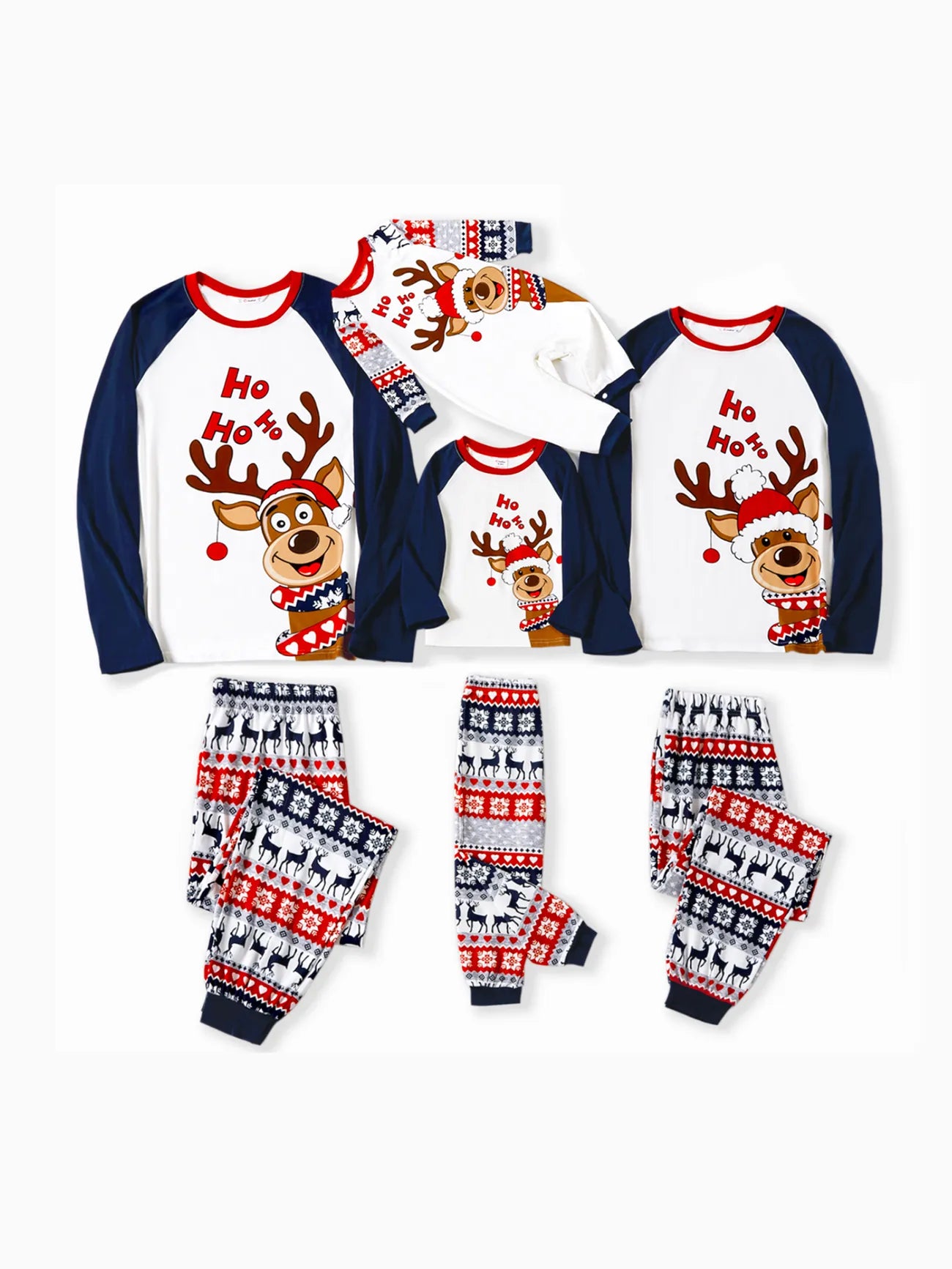 Holiday Cheer Reindeer Family Pajama Set-Original Pajamas
