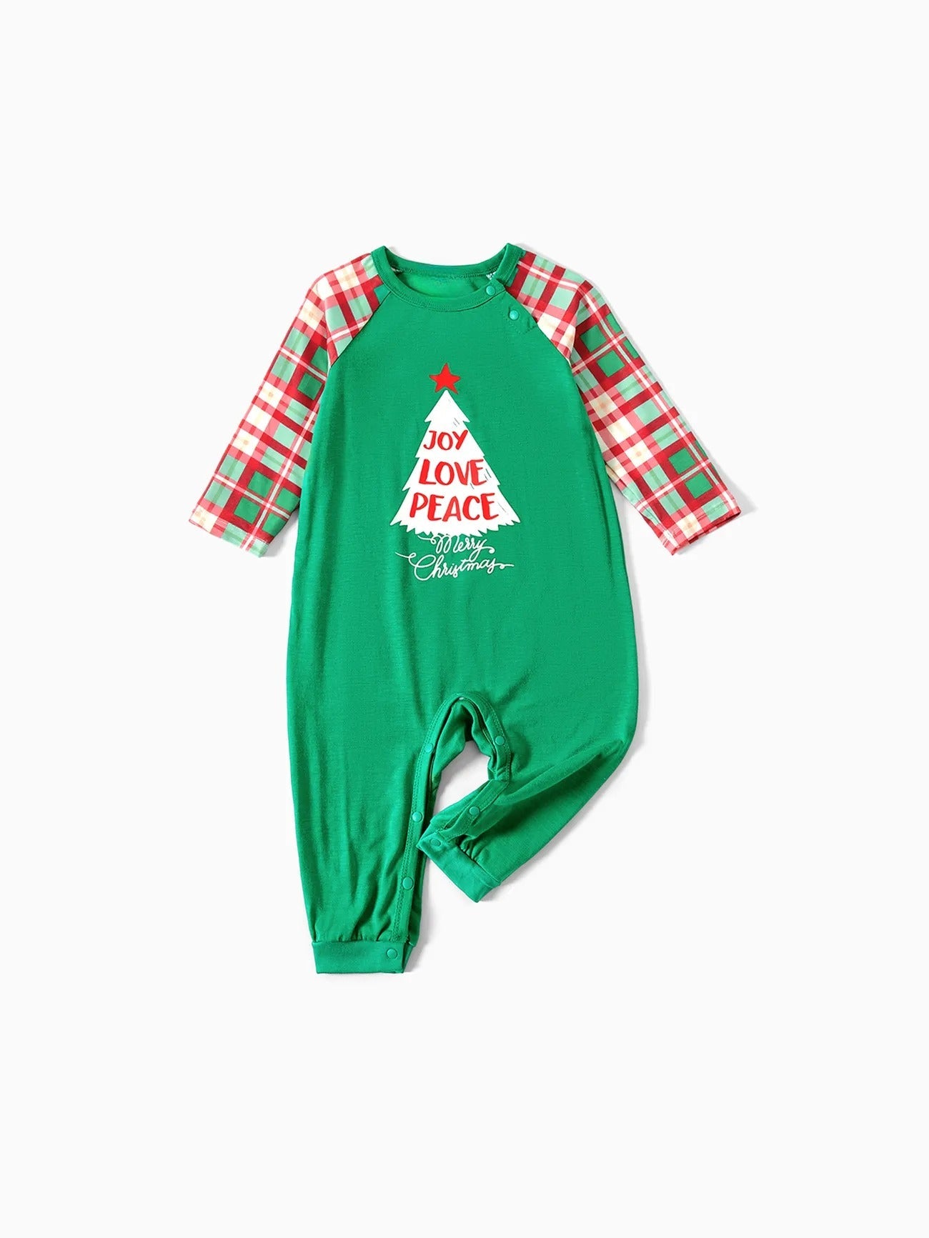 Christmas Joy Peace Family Matching Pajama Set-Original Pajamas
