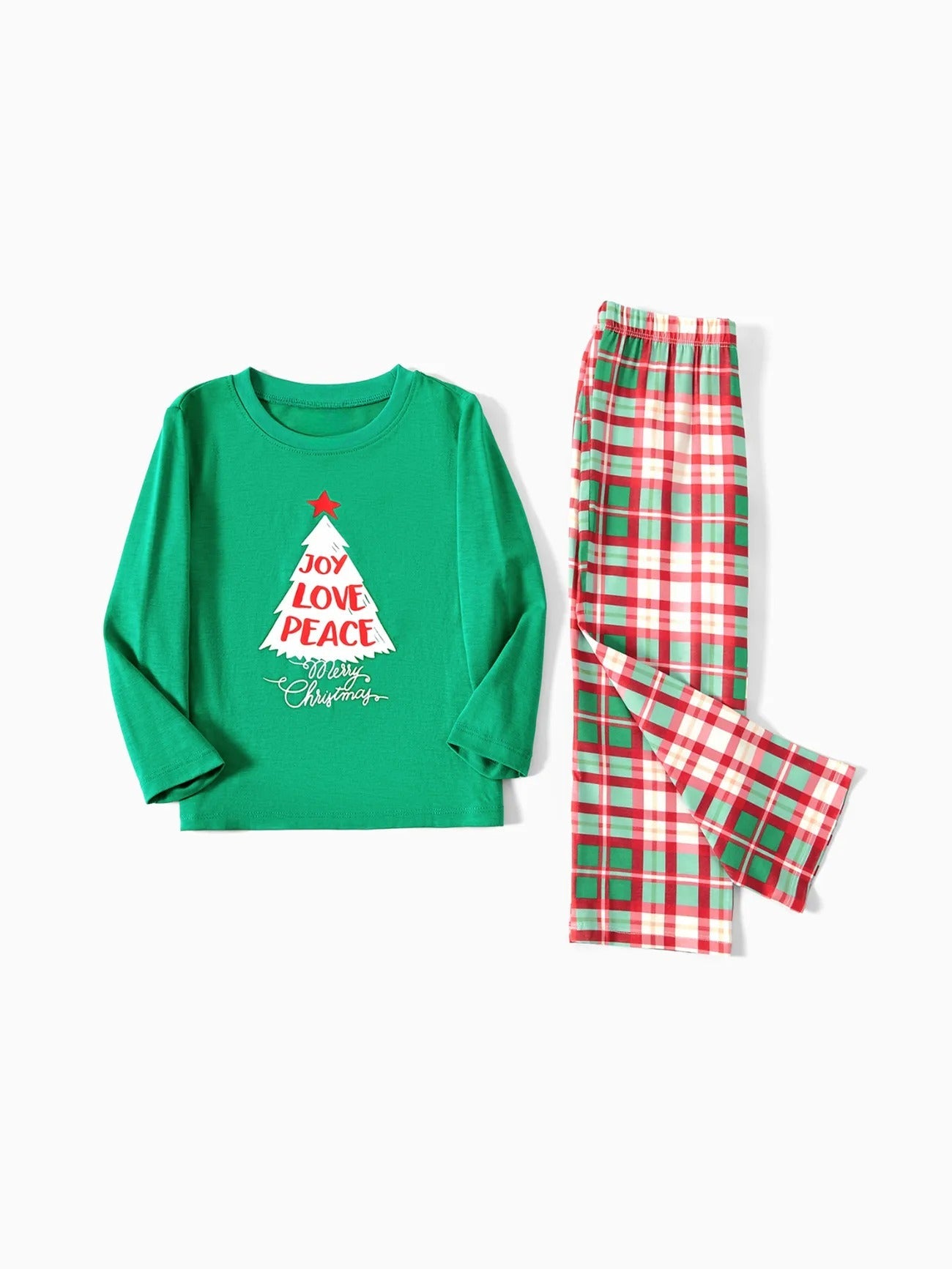 Christmas Joy Peace Family Matching Pajama Set-Original Pajamas