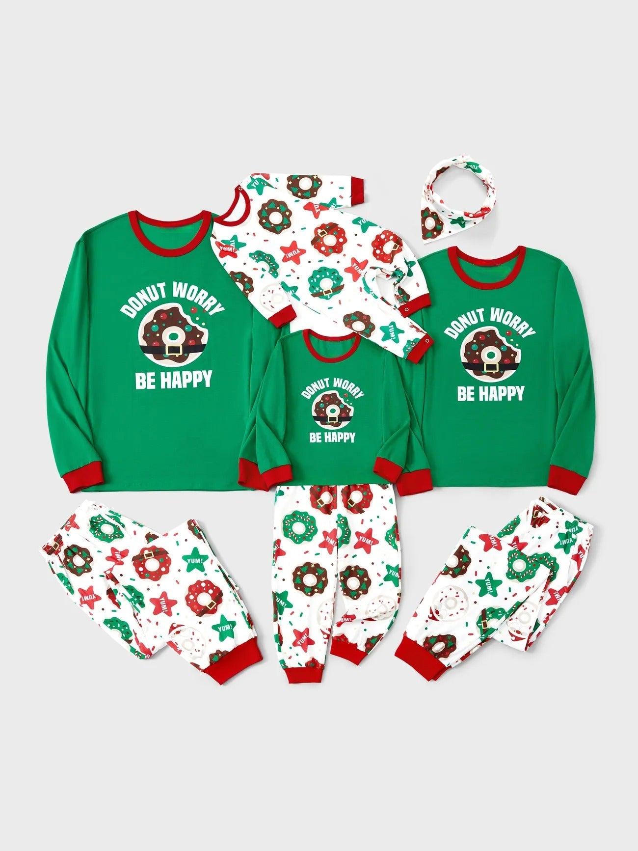 Donut Worry Family Matching Pajama Set-Original Pajamas
