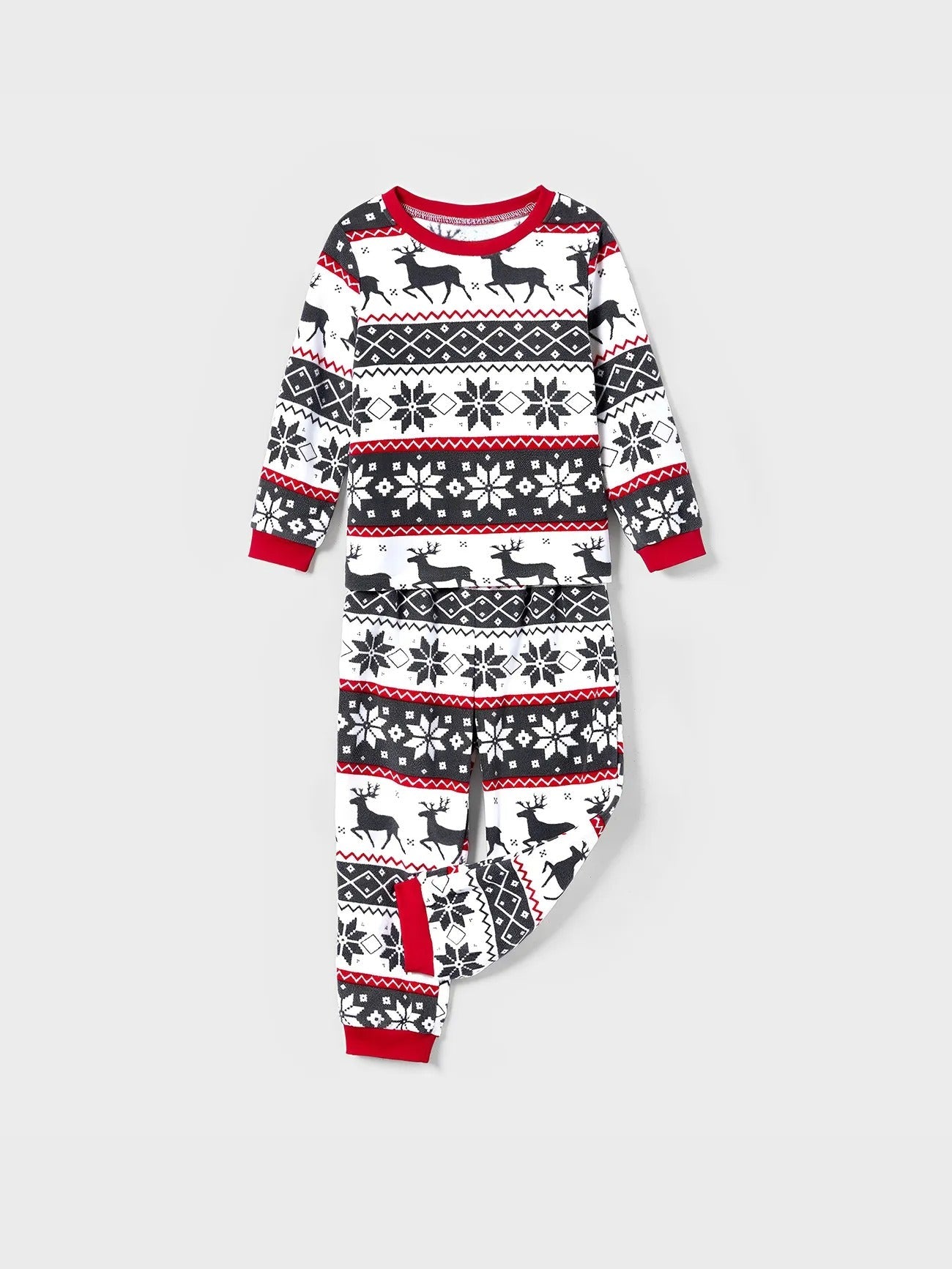 Christmas Family Matching Nordic Reindeer Pajama Set-Original Pajamas