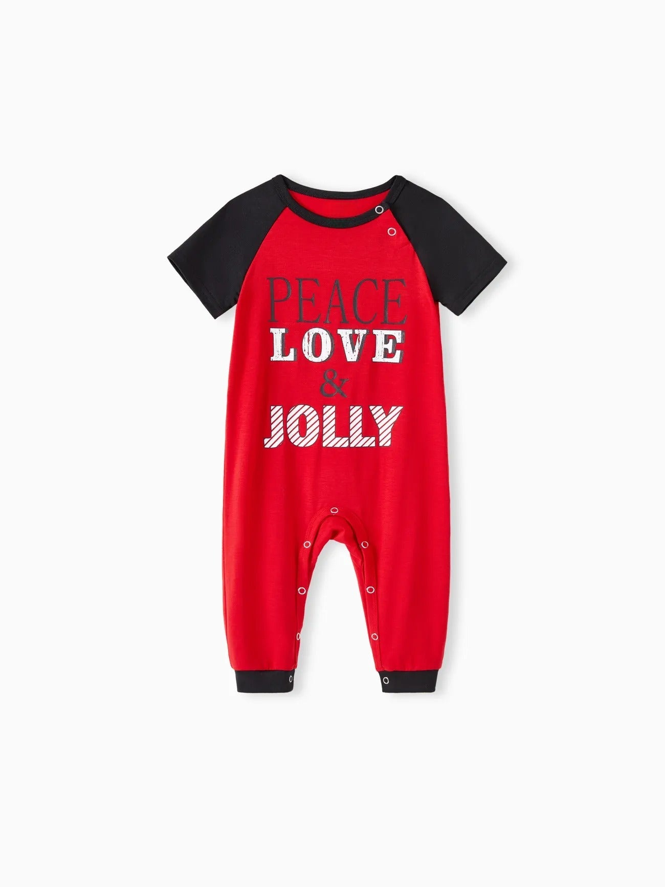 Letter Printed Family Matching Holiday Pajama Set-Original Pajamas