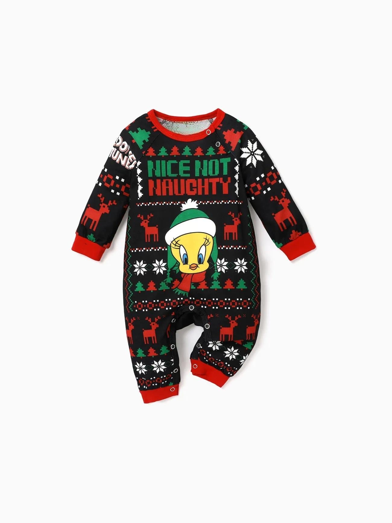 Looney Tunes Christmas Family Pajama Set-Original Pajamas
