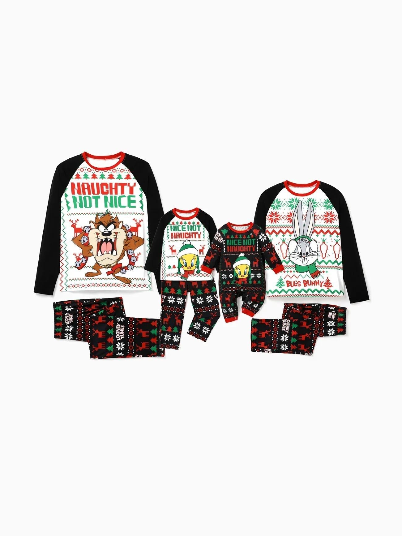 Looney Tunes Christmas Family Pajama Set-Original Pajamas