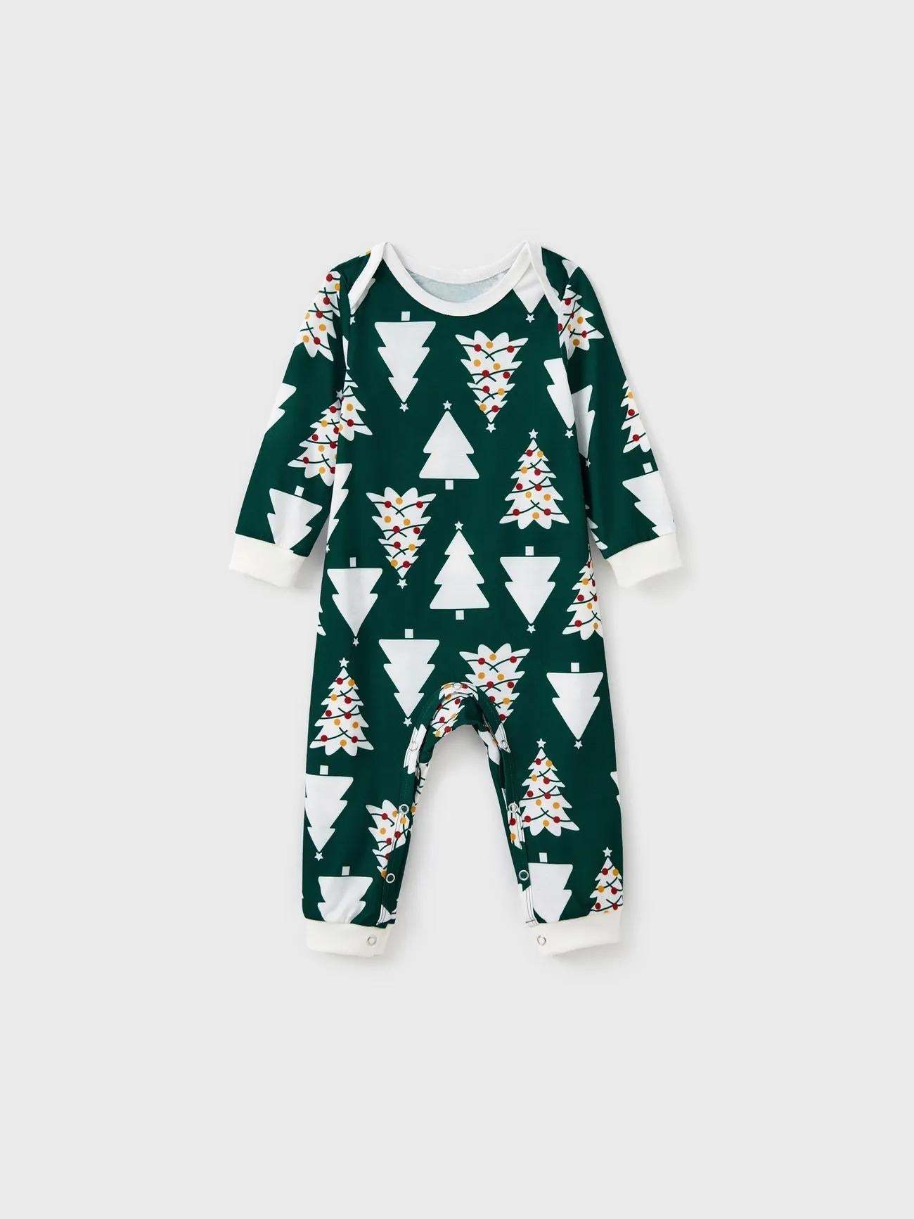Printed Christmas Glow In The Dark Design Family Matching Pajama Set-Original Pajamas