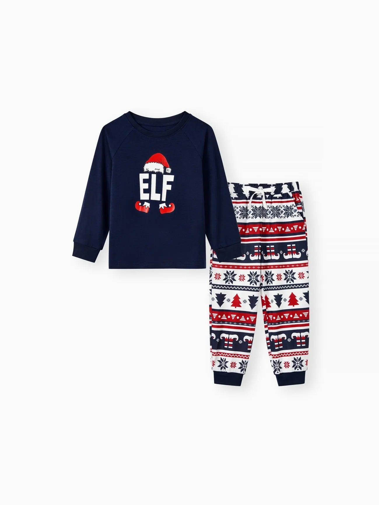 What the ELF Printed Christmas Family Matching Pajamas Set-Original Pajamas