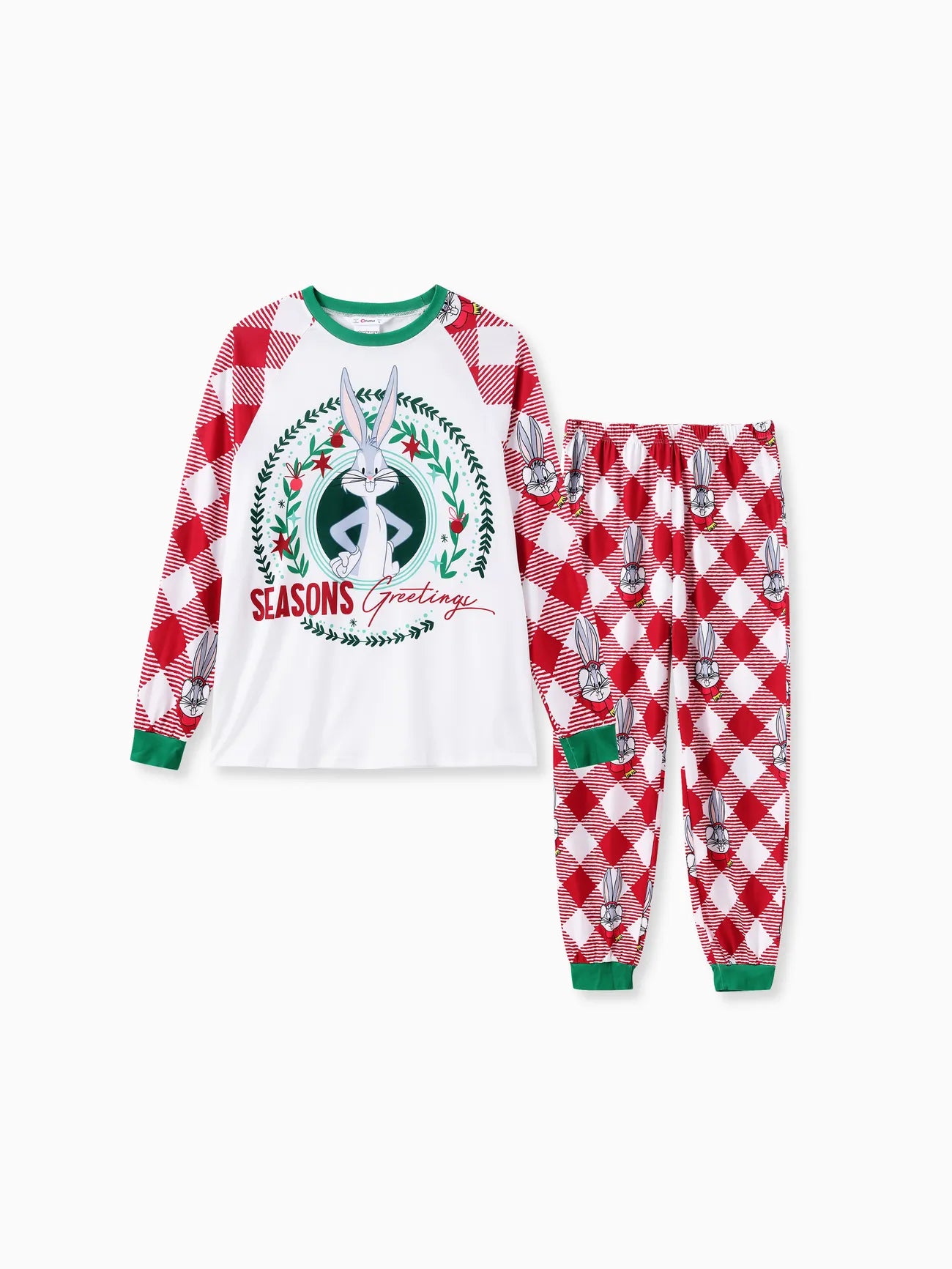 Printed Looney Tunes Family Matching Christmas Pajama Sets-Original Pajamas