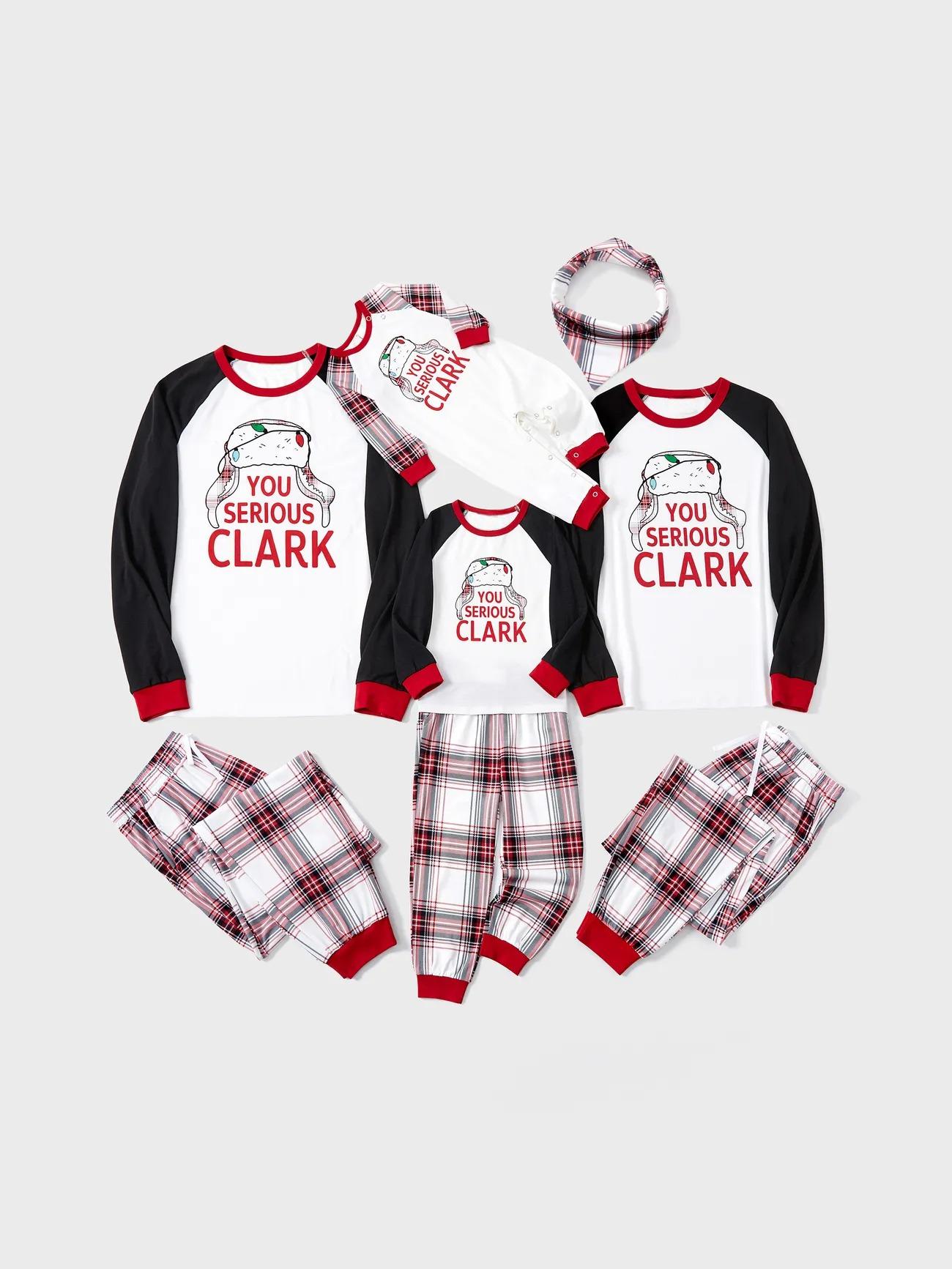 Printed Family Matching Pajama Set With You Serious Clark Text-Original Pajamas