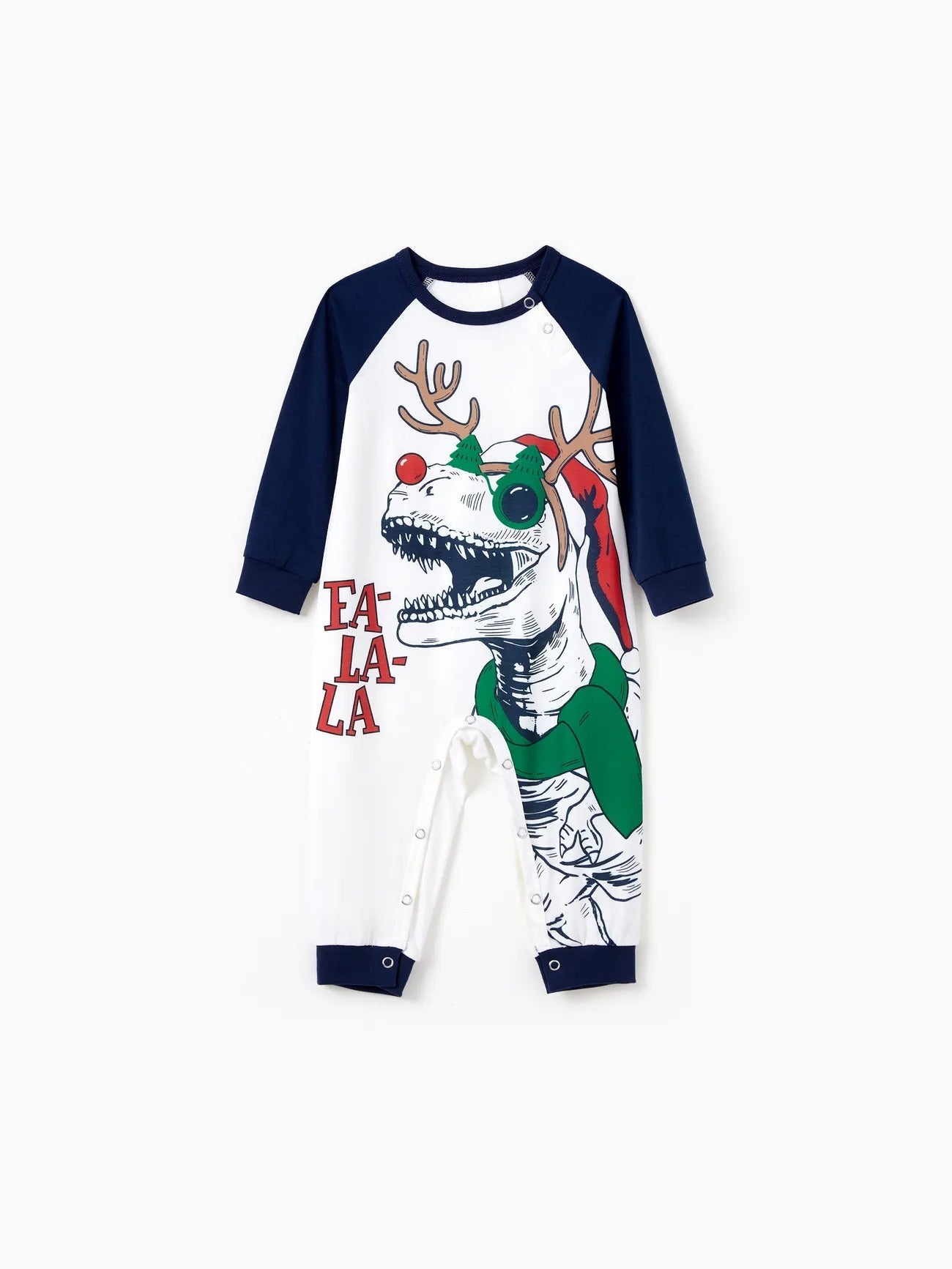 Dinosaur Christmas Family Matching Pajama Set-Original Pajamas