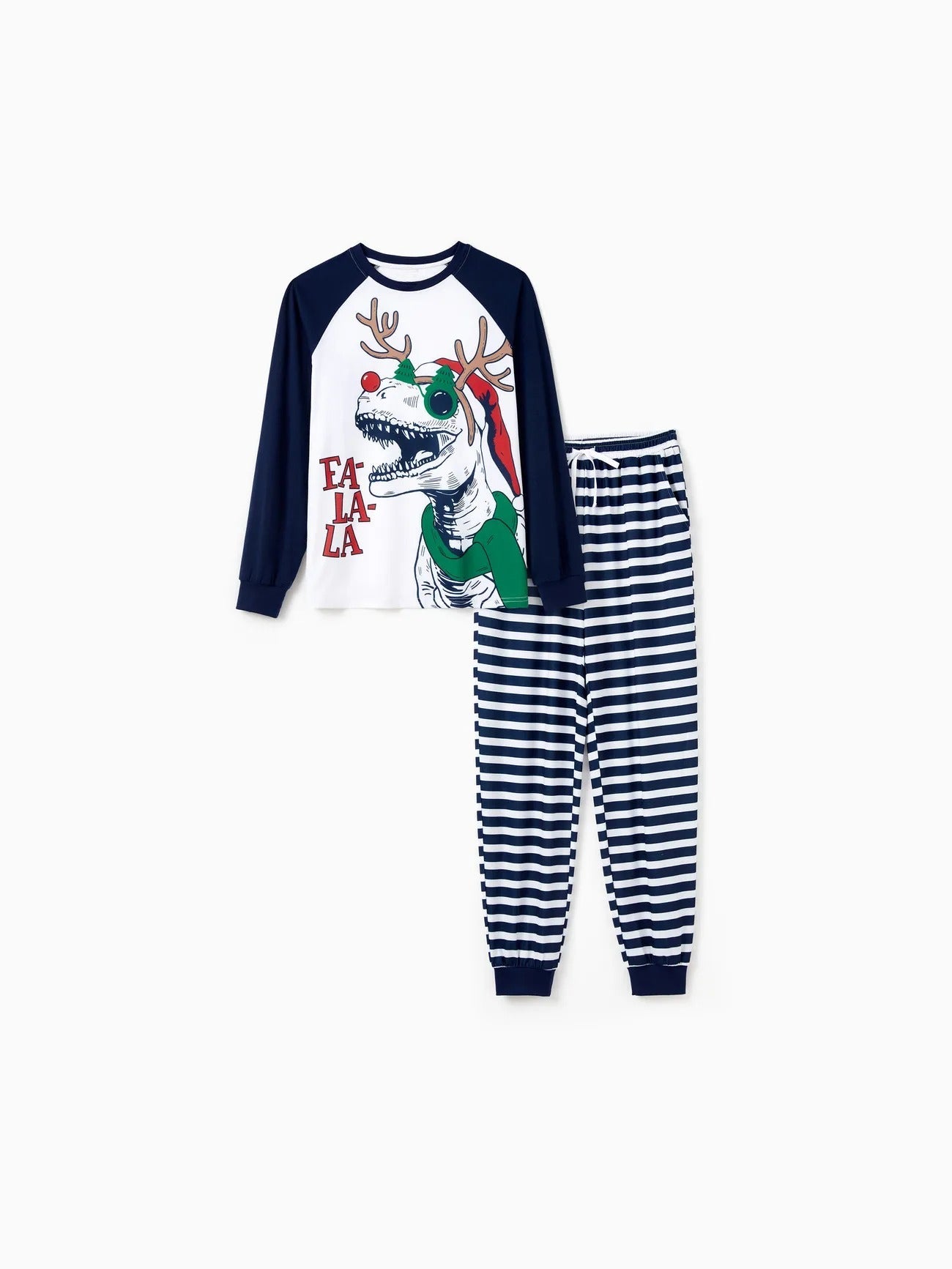 Dinosaur Christmas Family Matching Pajama Set-Original Pajamas