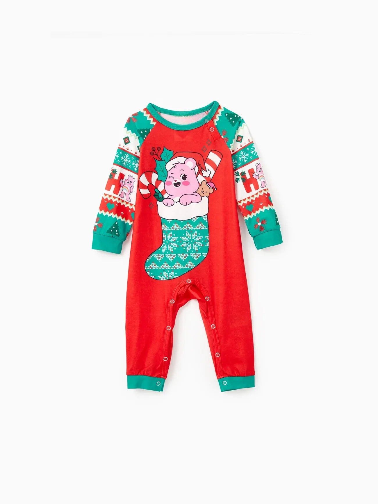 Holiday Family Matching Bear Printed Pajamas Set-Original Pajamas