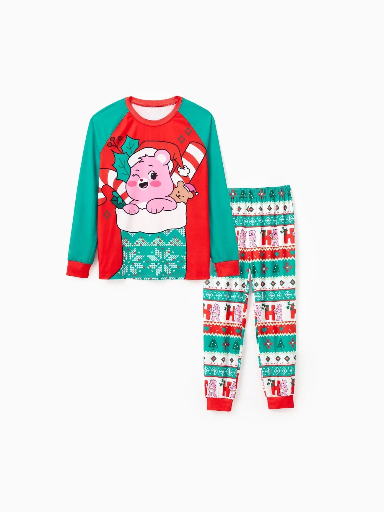 Holiday Family Matching Bear Printed Pajamas Set-Original Pajamas