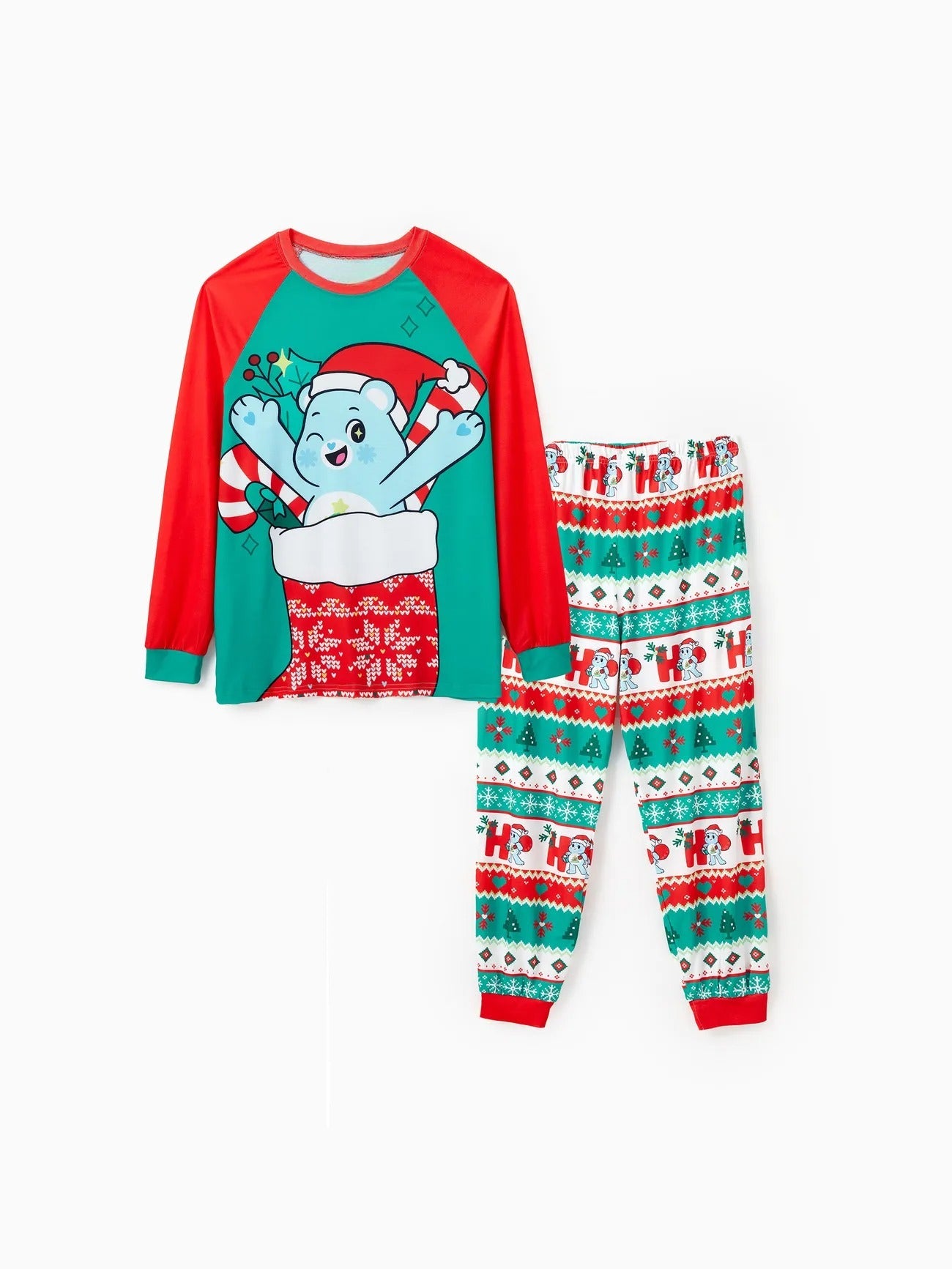 Holiday Family Matching Bear Printed Pajamas Set-Original Pajamas