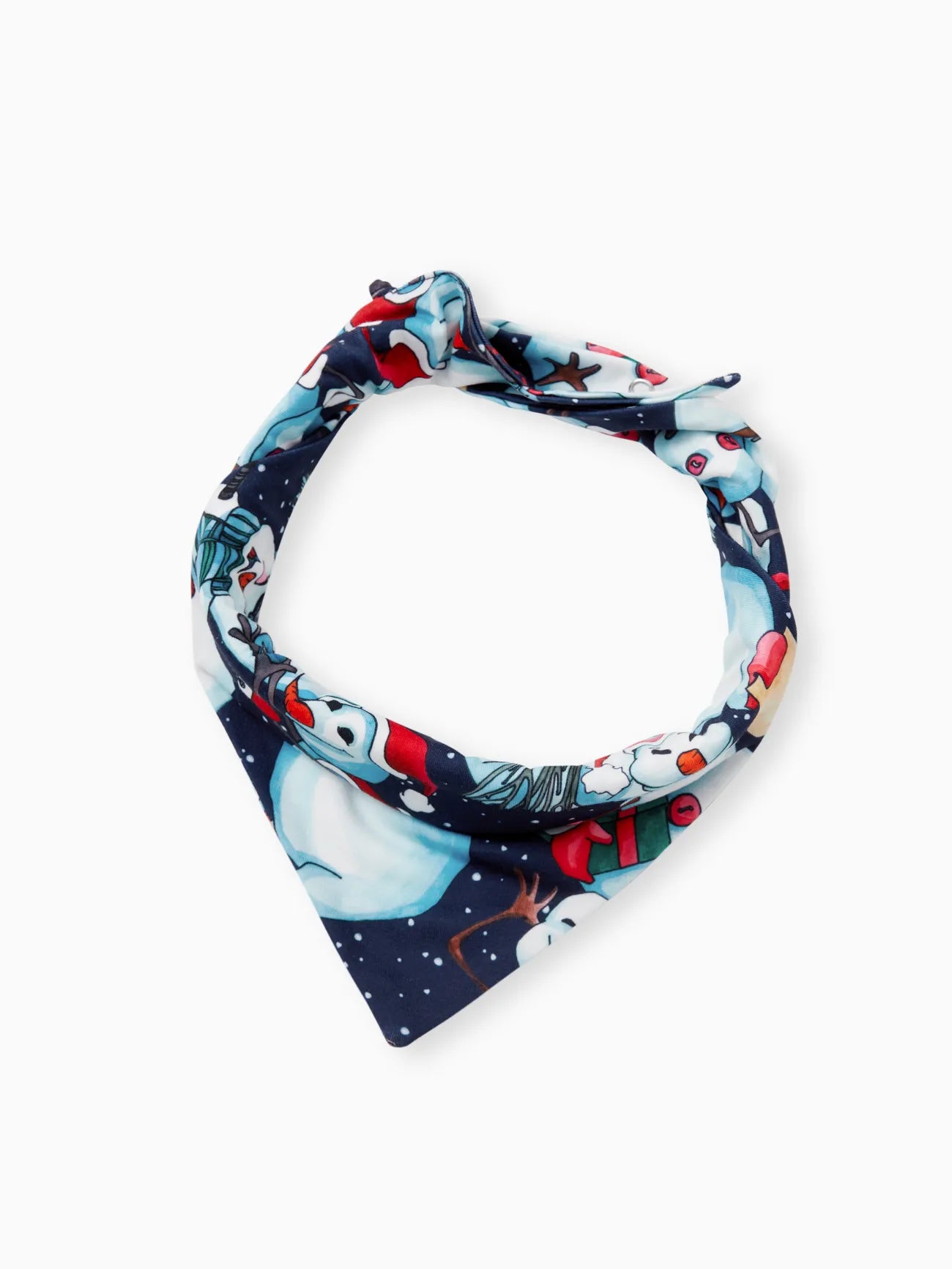 Family Matching Snowman Print Pajama Set With Long Sleeves-Original Pajamas