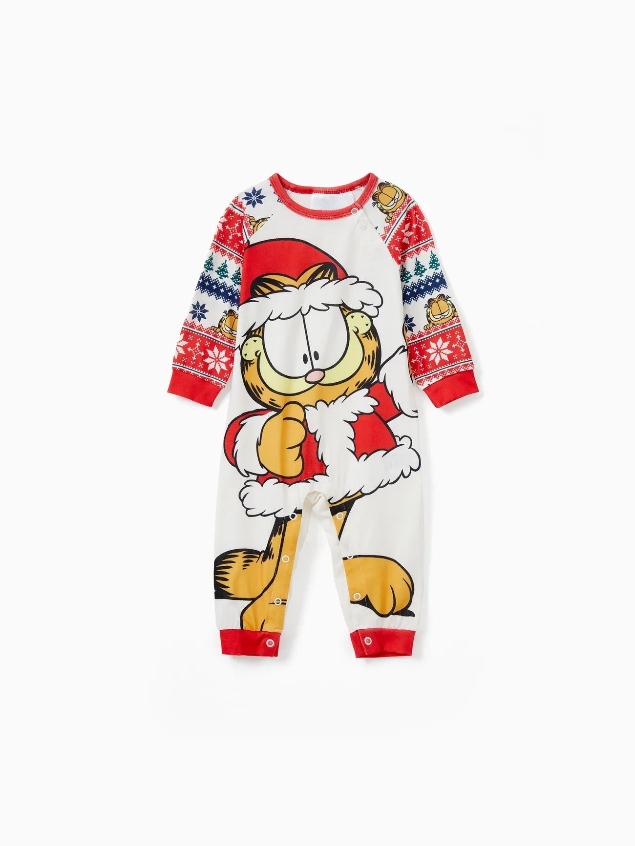 Printed Garfield Family Matching Christmas Pajama Set-Original Pajamas