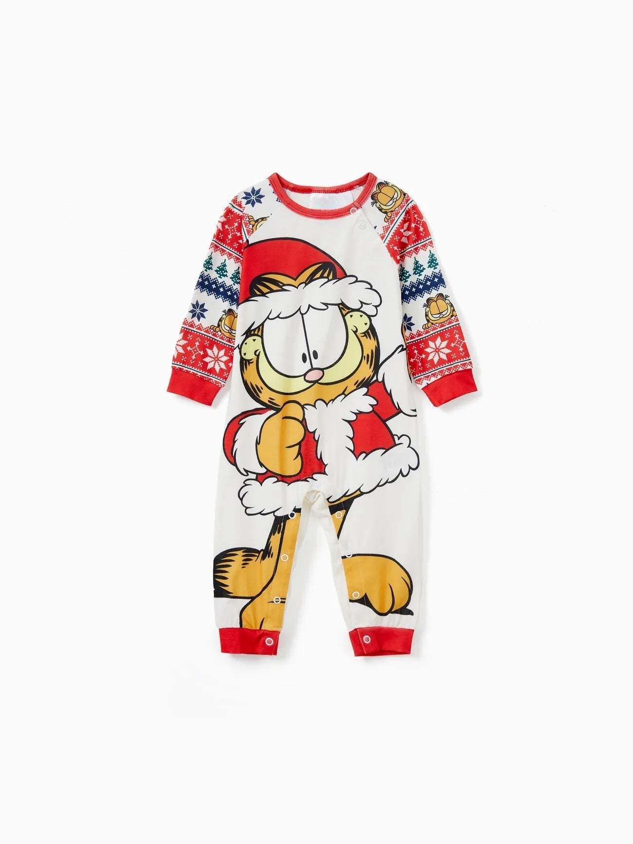 Printed Garfield Family Matching Christmas Pajama Set-Original Pajamas